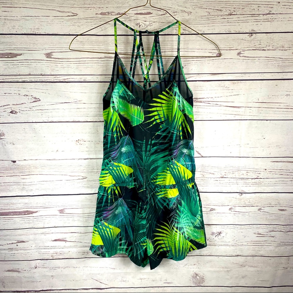 Fabletics summer romper Sz M